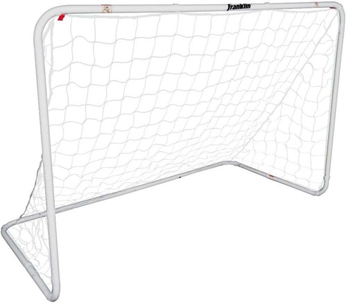 FRANKLIN SPORTS COMPETITION SOCCER GOALS - 12' X 6' - WHITE - Scratch & Dent