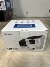 Cinnado S2 2k Caméra de sécurité sans fil solaire et lumière faire une offre