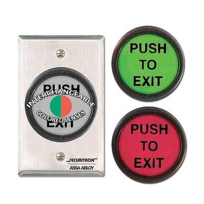 Securitron SN-PB5E PB5 Series Push Button