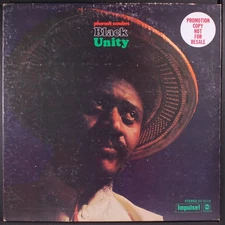 PHAROAH SANDERS: black unity IMPULSE 12" LP 33 RPM