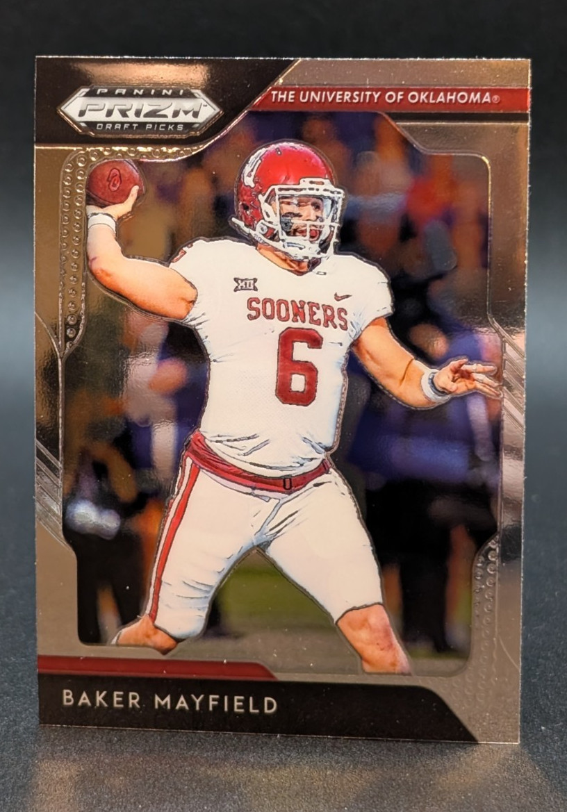 2019 Panini Prizm Draft Picks #12 Baker Mayfield Oklahoma Sooners