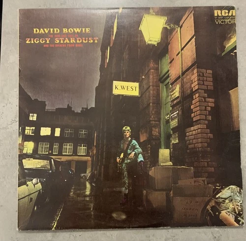 David Bowie Vinyl Records The Rise And Fall Of Ziggy Stardust 1978 Matrix 2E 2E