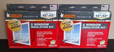 Two Heavy Duty Shrink Window Kit 2 PK, 42 In. X 62 In.