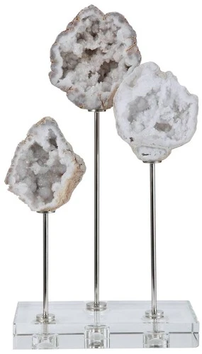 Uttermost Cyrene 14 1/2" High Natural Marble Stone Sculpture - Picture 3 of 4