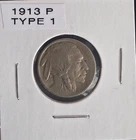 1913-P Type 1 FULL DATE Buffalo Nickel