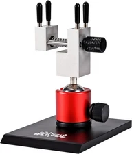 Mini Vise Table Top Clamp - Small Bench Vice for Hobby Jewelers - Adjustable Alu