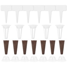 1 Set Hydroponic Planter Grow Plant Baskets Growing Basket with Sponge Labels 9.59 per sponge