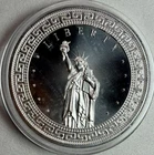 1 oz LIBERTY & 1 oz JUSTICE .999 Silver Limited Mintage Mint Club- 500 Made