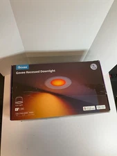 Govee Recessed Downlight 2 (6") – 4-Pack Smart LED Downlights H601F – RGBIC, WiF