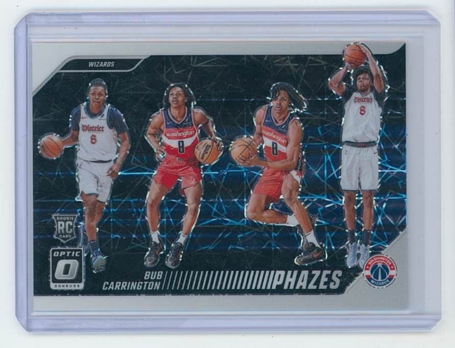 2024 -25 Panini Optic Bub Carrington Phazes Prizm Rookie SP