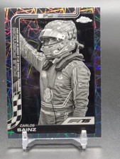 2025 Topps Chrome F1 Pierre Carlos Sainz Laser Refractor #121 Formula 1