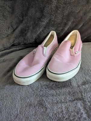 Vans Slip On 9.5 Light Pastel Purple