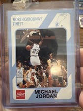 1989-90 Collegiate Collection/Coca-Cola North Carolina's Finest - Michael Jordan
