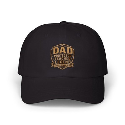 Dad Protector Teacher Legend cap | Embroidered dad hat
