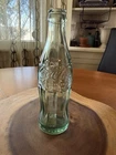 Vintage COCA COLA Soda Green Glass Bottle Ukiah, Calif. 6.5 oz 1950's / 60's