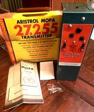 Vintage 1956 Aristrol MOPA Aristo Craft M.O.P.A. Transmitter 27.255 NEW, Box