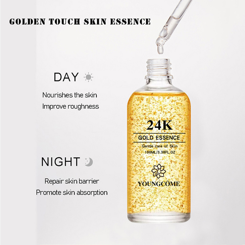 serum 24k gold essence, antiedad, antiaging, acido hialurónico, 10ml