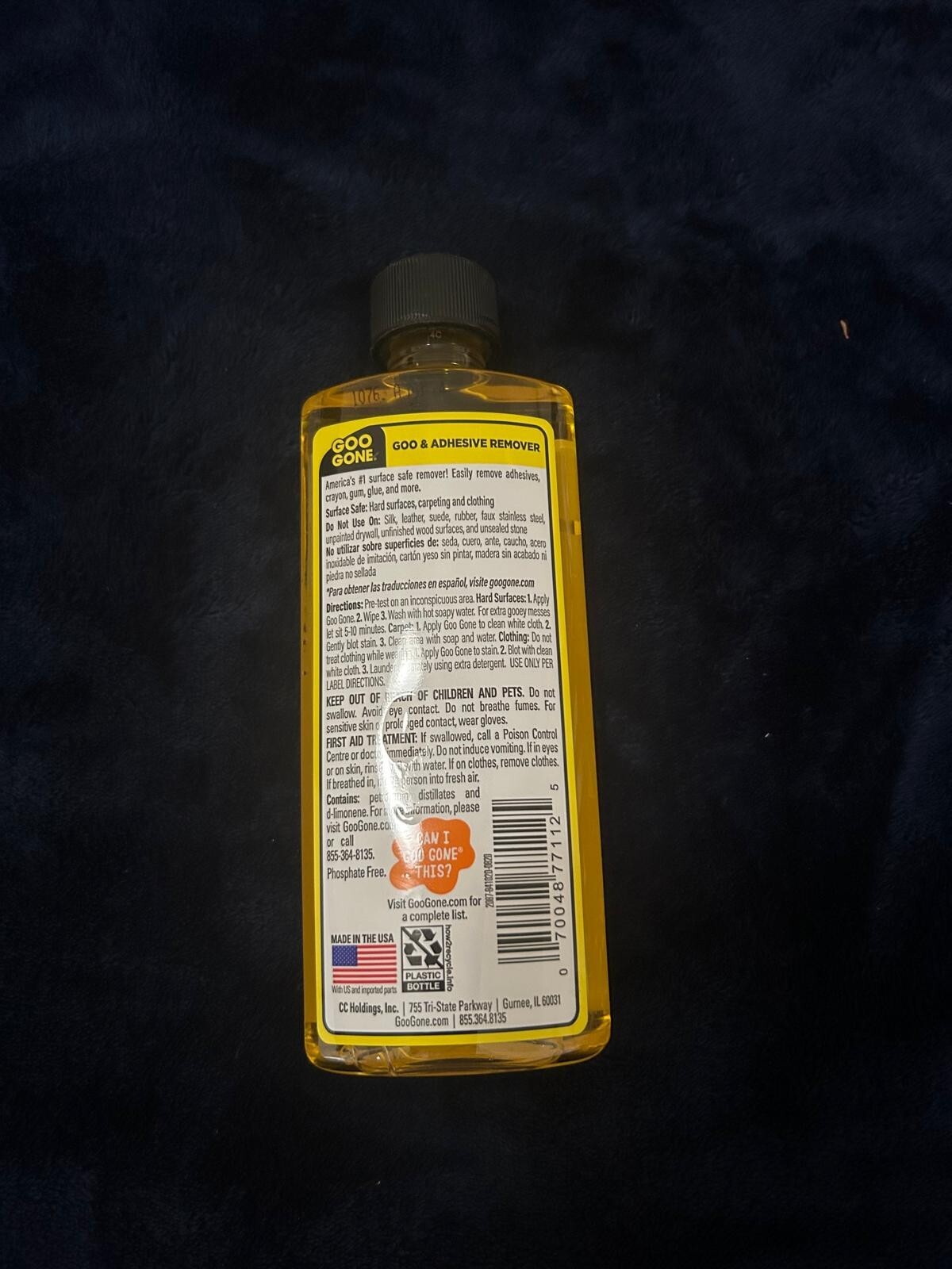 goo gone 8 oz. pro power adhesive remover