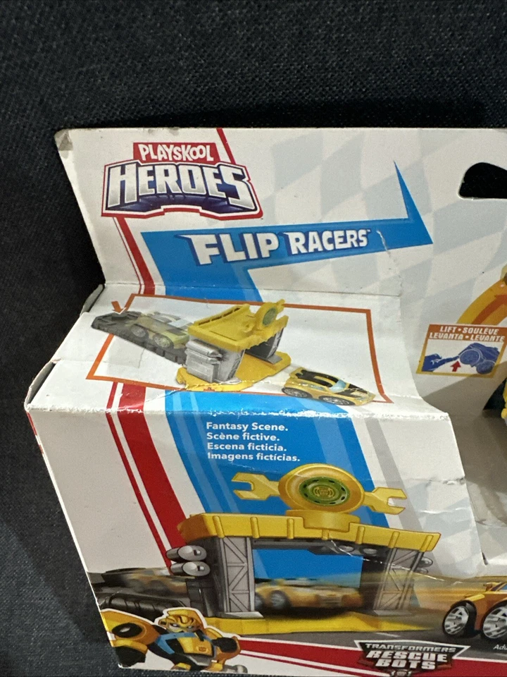 Playskool Heroes Transformers Rescue Bots Bumblebee Quick Launch Garage NIB - Image 4 of 4