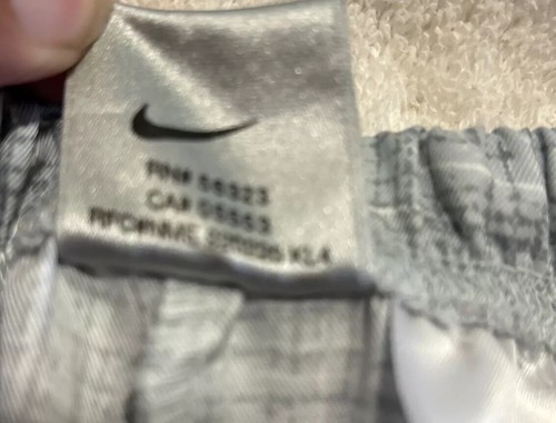 Nike Womens Med Gray Shorts With Front Pockets And Drawstring - Picture 9 of 12