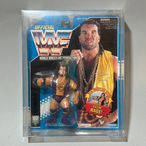WWF Hasbro Razor Ramon (Purple Trunks) Series 10 M...