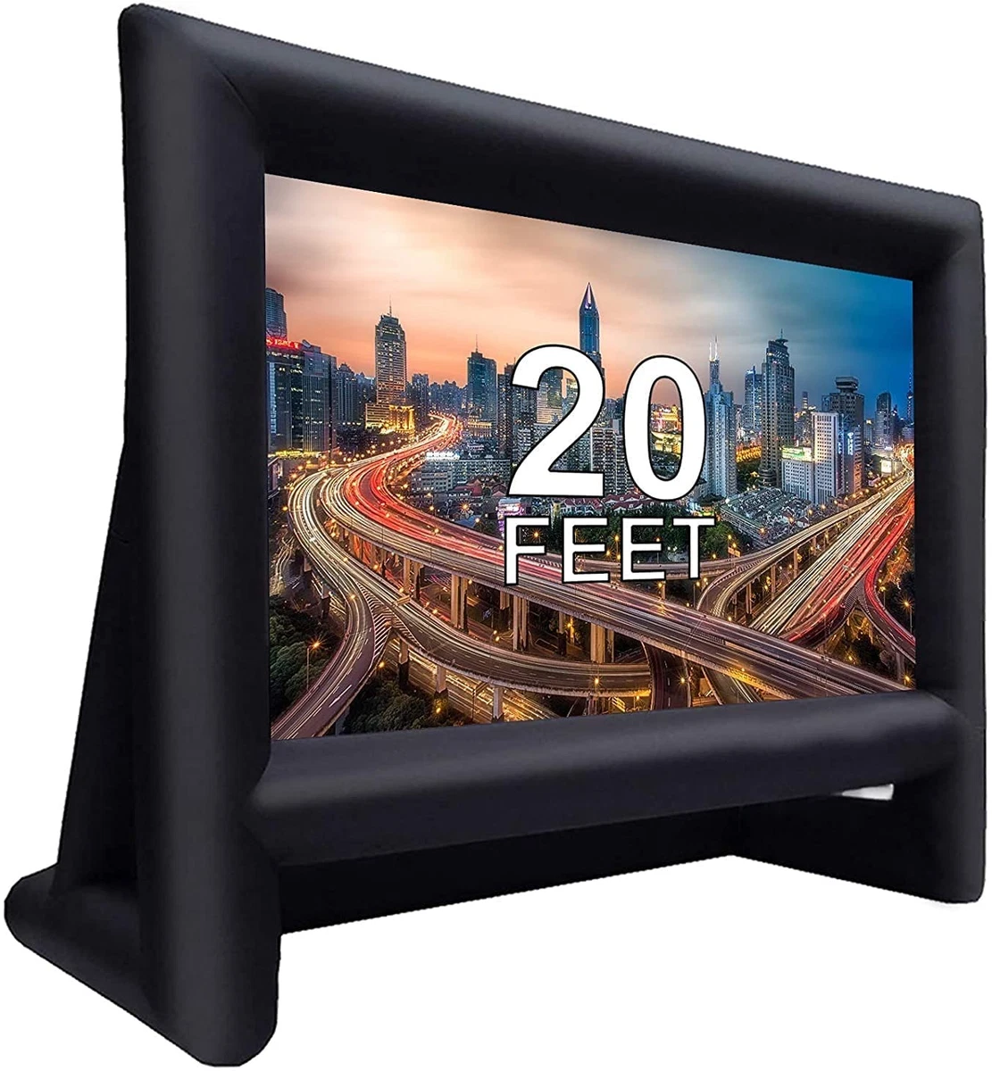 Inflatable outdoor projector screen deals