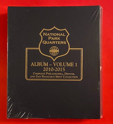 National Park Quarters P-D&S Mints Whitman Classic Coin Album #3058  Vol. 1