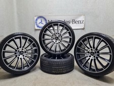 Genuine Mercedes AMG Turbine 20’ Alloys Wheel Set E Class + Tyres 4x + Postage