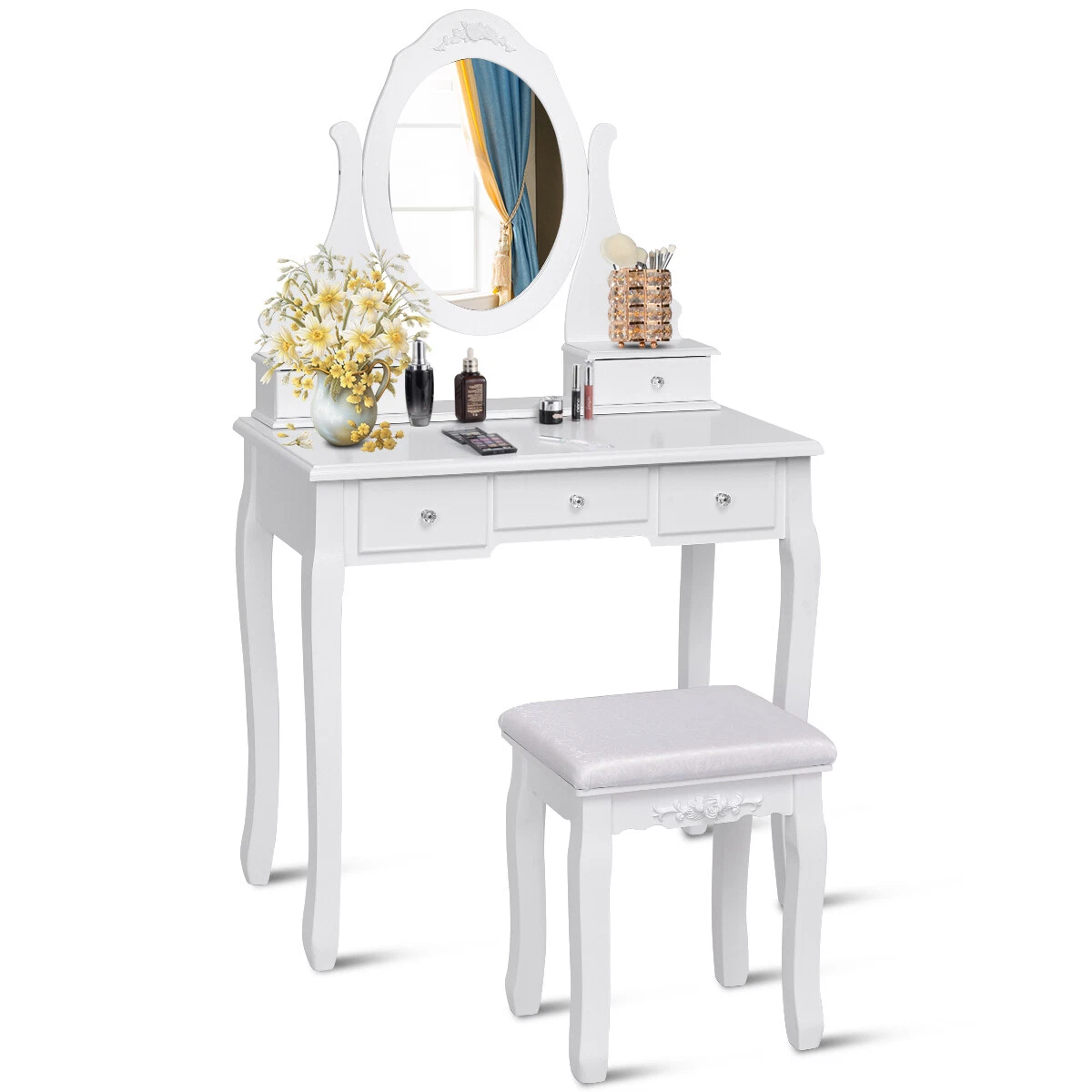 White Makeup Table Nz Saubhaya Makeup