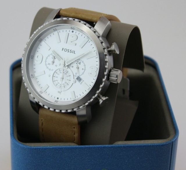 Fossil Gage Chronograph Brown Leather 