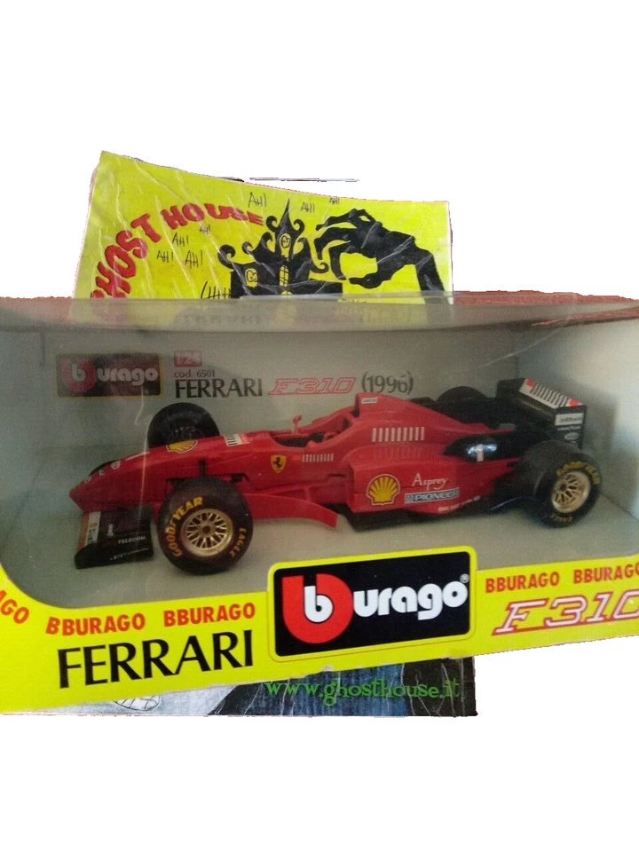 FERRARI F310 M. SCHUMACHER (1996) BBURAGO 1:24 COME DA FOTO - Immagine 3 di 4