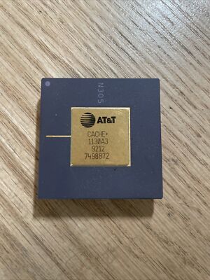 AT&T CACHE +  VINTAGE CERAMIC CPU