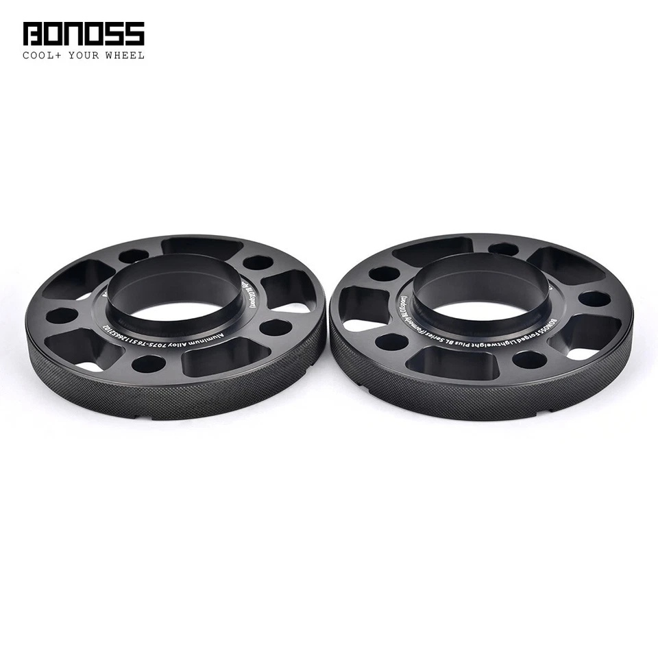 4) Espaciador de rueda forjado 7075T6 delantero + 15 mm trasero de 10 mm para Porsche Panamera Turbo Foto 4 de 4