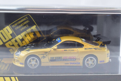 TOP SECRET SUPRA GT-300。 BMクリエーションズ1/64 BM Creations X Top Secret Toyota Supra GT-300 - Gold - HK