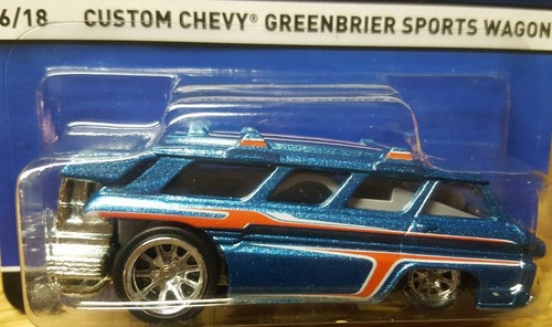 2014 Hot Wheels Real Rider Series Custom Chevy Greenbrier Sports Wagon - Picture 8 of 8