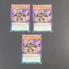 Yugioh TCG - 3x Timebreaker Magician - BOSH-EN002 - LP/NM - 1st - 2015 - Monster