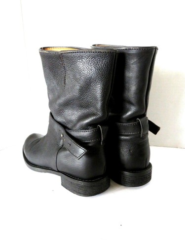 MADEWELL 1937 Black Leather The Bike English 18405 Motorcycle Boots SZ 7.5 - 第 5/8 張圖片