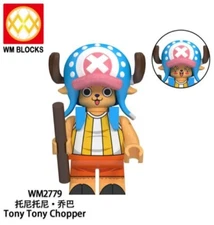 2 inch Custom One Piece Tony Tony Chopper Minifigure with Base, New/Mint