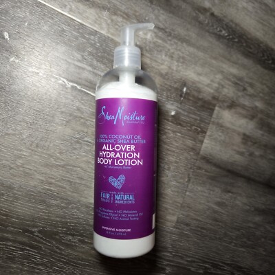 Shea Moisture Coconut Oil & Organic Shea Butter Hydration Lotion16 Oz
