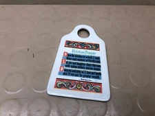 Vintage 1960's Berggren Ceramic Grater Small Kitchen Prayer