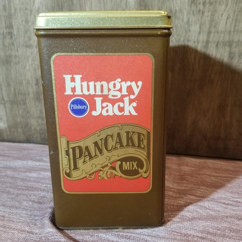 VINTAGE PILLSBURY HUNGRY JACK PANCAKE MIX SAMMLERDOSE - Bild 2 von 12