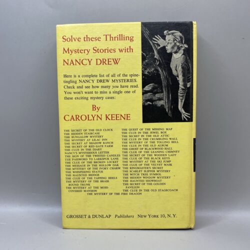 Vintage 1943 • NANCY DREW: The Clue In The Jewel Box • Very Good Condition - Picture 2 of 7