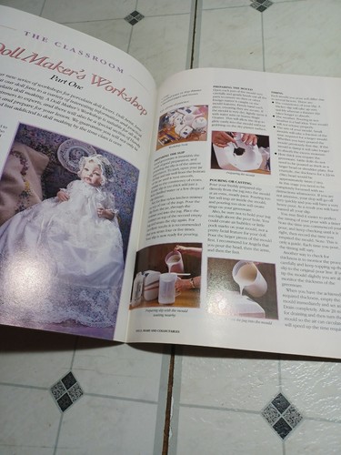 AUSTRALIAN DOLLS BEARS & COLLECTABLES MAGAZINE - VOL 8 NO 4 - GC Pattern Insert - Picture 2 of 11
