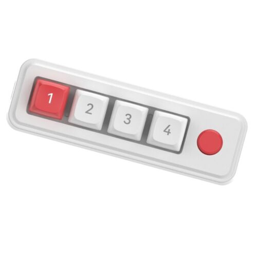 4 Key Mechanical Gaming Keyboard with Customizable Macros and Double USB C Port - Picture 11 of 14