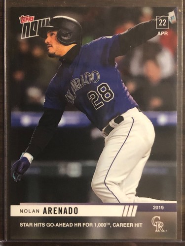 2019 Topps Now 121 Nolan Arenado