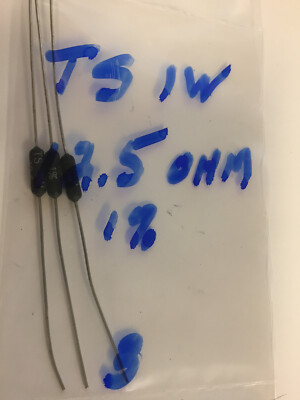 TS 1W  12.5 OHM 1% TEPRO RESISTORS 1 PC ONLY NOS