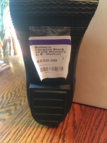 burberry New Black Rain Boots - Picture 6 of 8