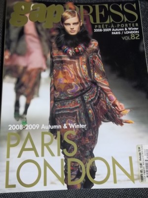 AUTUMN WINTER 2008/2009 GAP PRESS #82 PARIS LONDON 176 pages | eBay