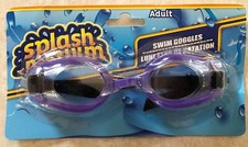 Splash n Swim Adult Swim Goggles 196902-02491-001-113016 - NEW in PKG