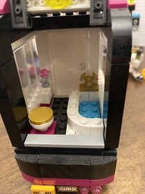 Lego Friends Pop Star Tour Bus 41106 Incomplete Set No Box Or Book 2 Minifigs